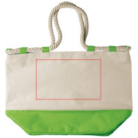 Zone de marquage Position 4 pour Sac en toile de coton LAMI personnalisé