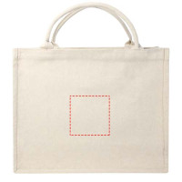 Zone de marquage Position 2 pour Sac shopping recyclé TILU personnalisable avec logo