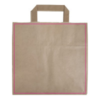 Zone de marquage Position 1 pour Sac en papier YAMU personnalisable avec logo