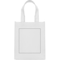 Zone de marquage Position 1 pour Sac cadeau en RPET PUBO personnalisé