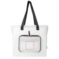 Zone de marquage Position 2 pour Sac shopping pliable 16L en RPET SIGU personnalisé