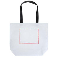 Zone de marquage Position 2 pour Sac shopping oversize recyclé TIBI personnalisable avec logo