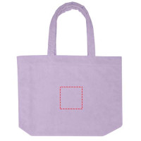 Zone de marquage Position 1 pour Sac shopping en tissu éponge MASU personnalisable avec logo