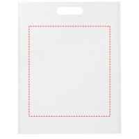 Zone de marquage Position 1 pour Sac shopping Aware™ en coton recyclé BIBE personnalisé