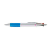 Zone de marquage Position 2 pour Stylo bille 4 couleurs KARA personnalisable avec logo