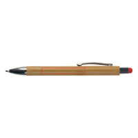 Zone de marquage Position 1 pour Stylo-stylet en bambou LATU personnalisable avec logo