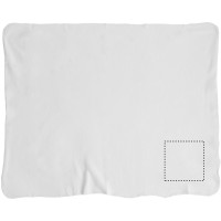 Zone de marquage Position 2 pour Couverture polaire PENU personnalisée avec logo