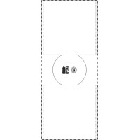 Zone de marquage Position 1 pour Housse isotherme en néoprène SUMA personnalisée avec logo