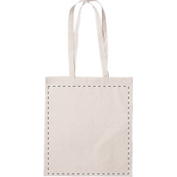 Zone de marquage Position 1 pour tote bag en coton personnalisé Fulu pour votre marque