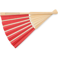 Zone de marquage Position 4 pour Éventail en bambou FOKO personnalisé avec logo