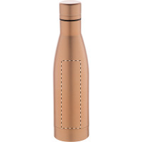 Zone de marquage Position 2 pour Bouteille isotherme en cuivre KEFU personnalisée avec logo
