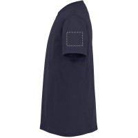 Zone de marquage Position 5 pour T-shirt enfant BOAI personnalisé avec logo
