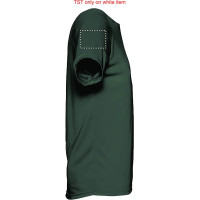 Zone de marquage Position 4 pour T-shirt sport manches raglan FUNI personnalisé