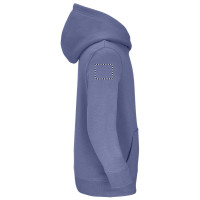 Zone de marquage Position 4 pour Sweat à capuche enfant NUFI personnalisé avec logo