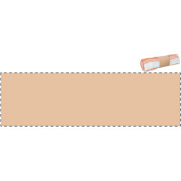Zone de marquage Position 4 pour Serviette de plage paréo TIPO personnalisée avec logo