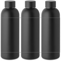 Zone de marquage Position 1 pour Bouteille en acier inox recyclé ROSU personnalisée