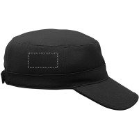 Zone de marquage Position 2 pour Casquette militaire YANI personnalisable avec logo
