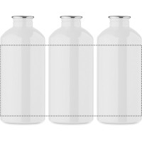 Zone de marquage Position 1 pour Gourde monocouche 500 ml PUVA personnalisée avec logo