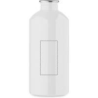 Zone de marquage Position 4 pour Gourde monocouche 500 ml PUVA personnalisée avec logo