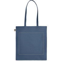 Zone de marquage Position 4 pour Sac shopping en coton bio GOTI personnalisé