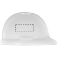Zone de marquage Position 2 pour Anti-stress casque de chantier FOZI personnalisable avec logo