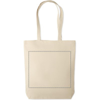 Zone de marquage Position 3 pour Sac shopping en toile REGO personnalisable avec logo