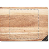 Zone de marquage Position 1 pour Planche à découper PAZA personnalisée avec logo