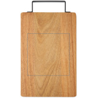 Zone de marquage Position 1 pour Planche à découper en acacia TATU personnalisée avec logo