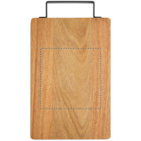 Zone de marquage Position 2 pour Planche à découper en acacia TATU personnalisée avec logo