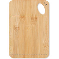 Zone de marquage Position 1 pour Planche à découper en bambou REPA personnalisable avec logo