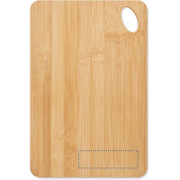 Zone de marquage Position 2 pour Planche à découper en bambou GUMI personnalisable avec logo