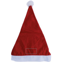 Zone de marquage Position 1 pour Chapeau de Noël GOME personnalisable avec logo
