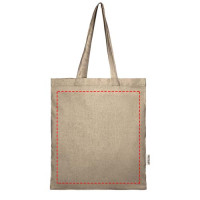 Zone de marquage Position 1 pour Sac shopping recyclé NULE personnalisable avec logo