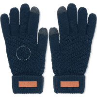 Zone de marquage Position 4 pour Gants tactiles en RPET personnalisé Vave pour votre marque